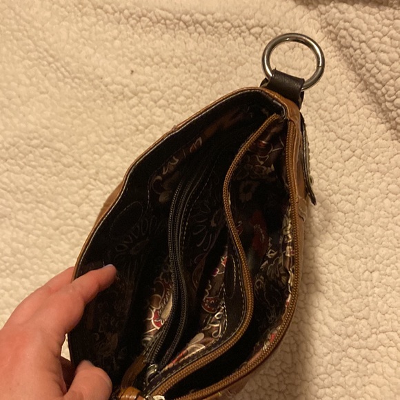 Clarks brown and tan purse - Picture 7 of 9